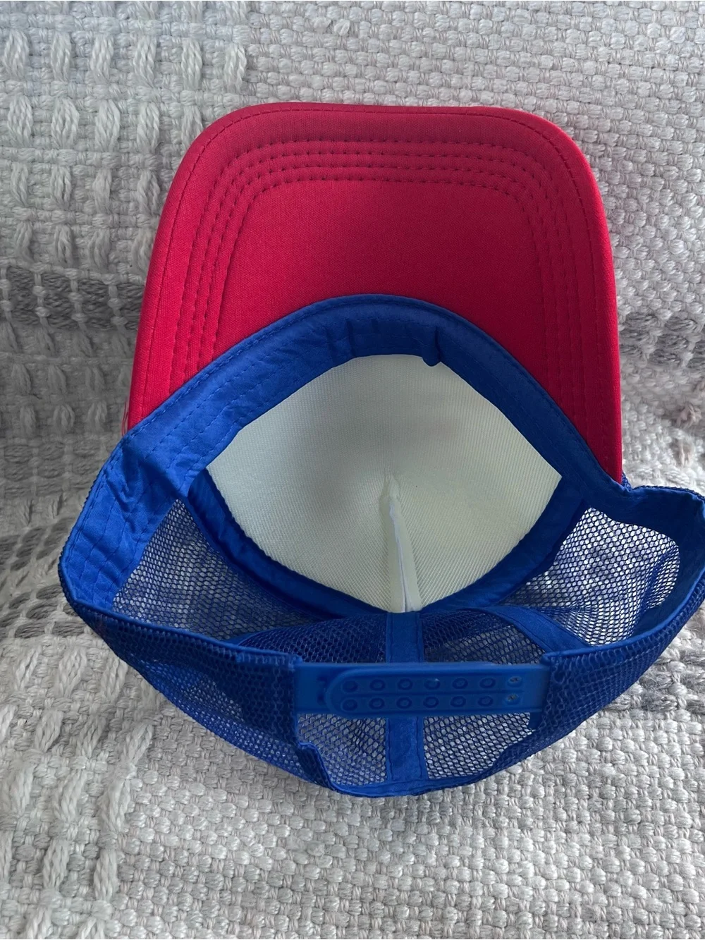 Patriotic 'Mayor of Titty City' Trucker Hat - Red White Blue